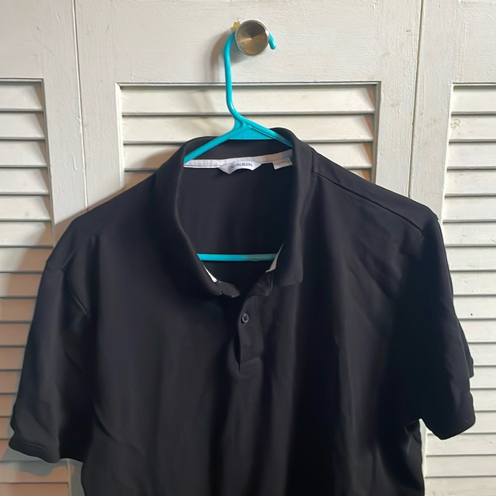 Calvin Klein Polo, Large, Black